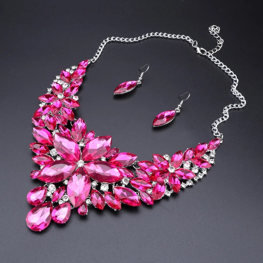 Fuchsia Pink Color Jewelry Goes With Pink