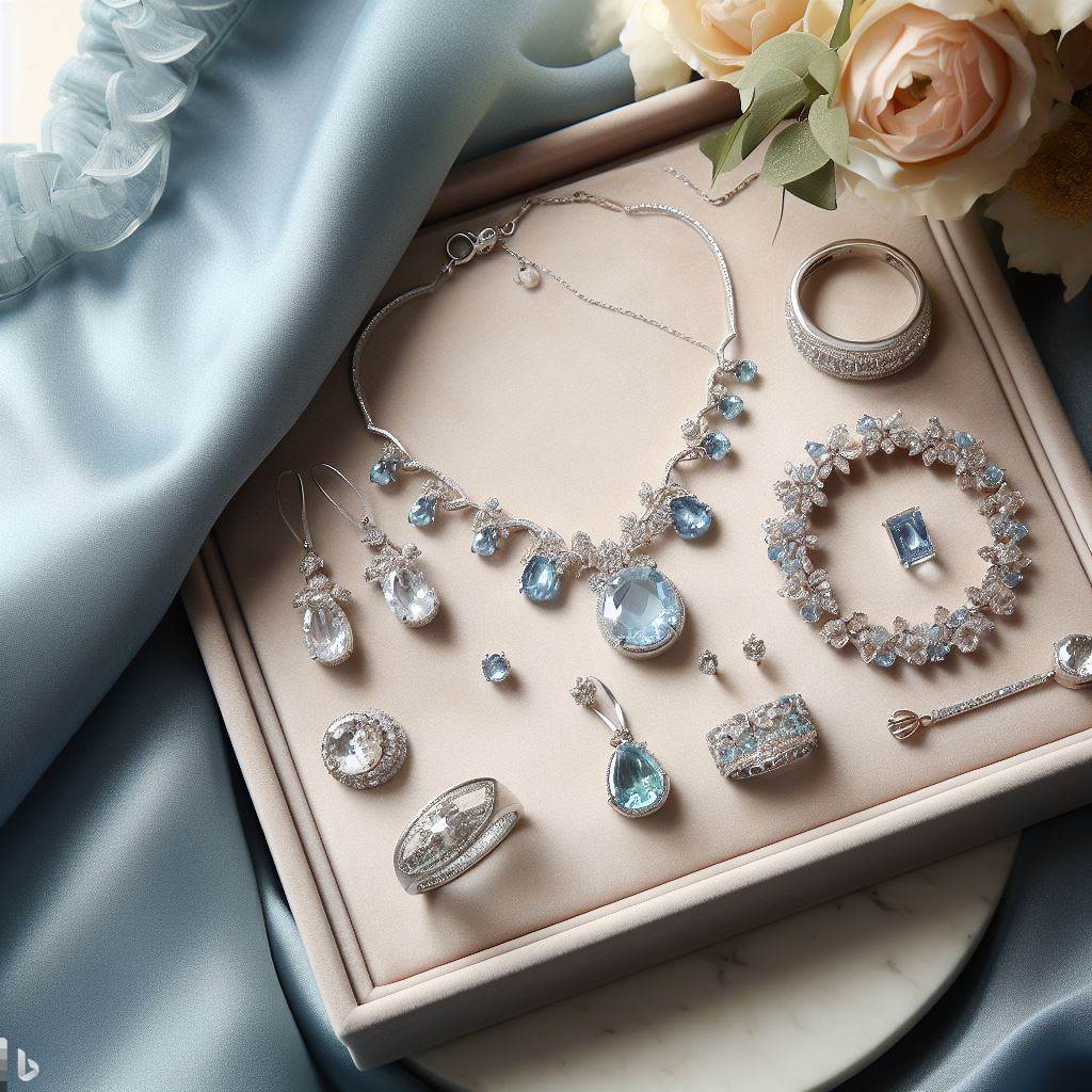 Jewelry for Light Blue Dress
