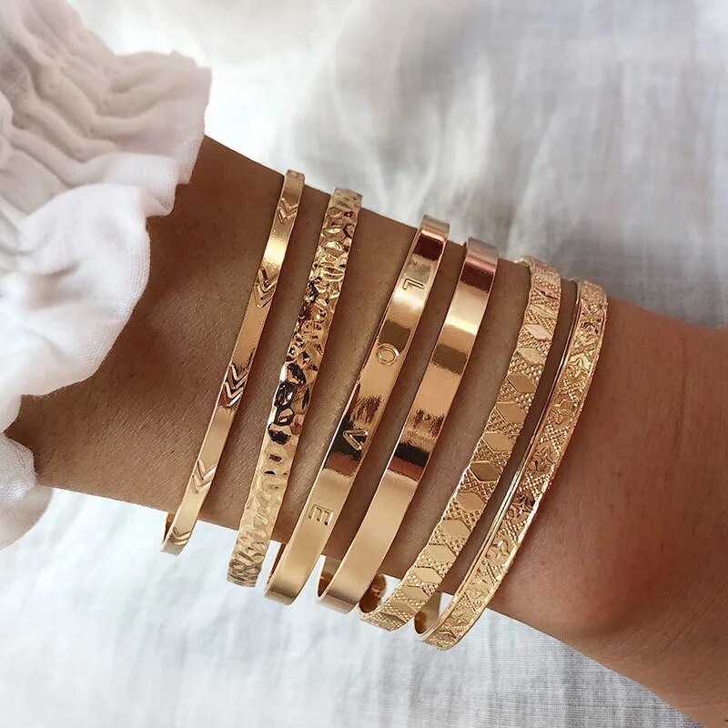 Layering Cuff Bracelets for a Statement Look