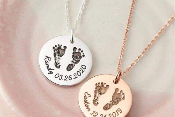 Birth jewelry gifts for new mom