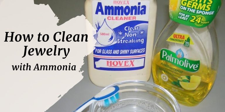 Clean Jewelry with Ammonia