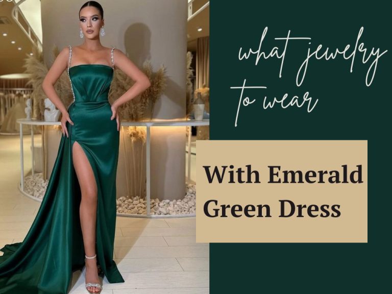 What Jewelry to Wear With Emerald Green Dress