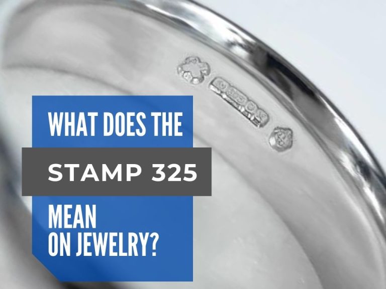 What does the stamp 325 mean on jewelry