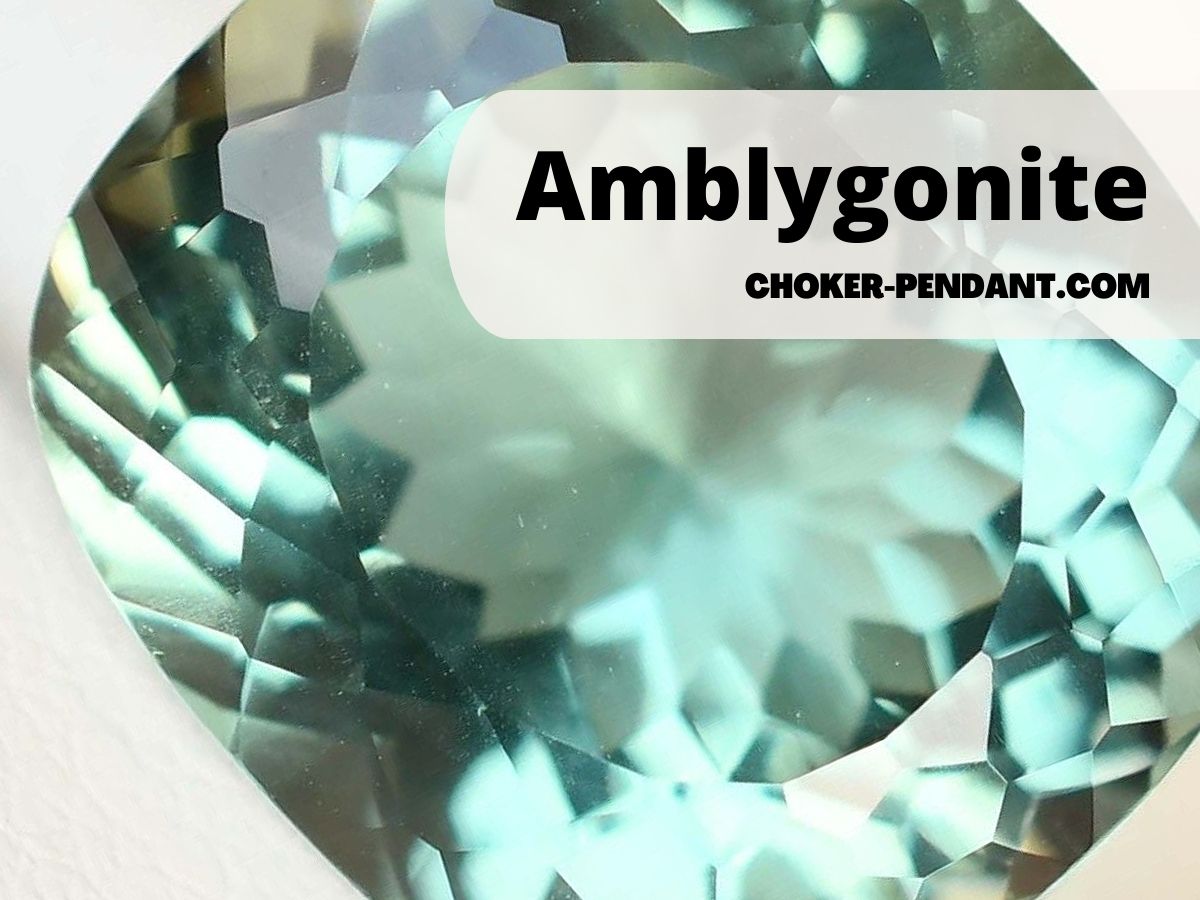 Amblygonite gemstone