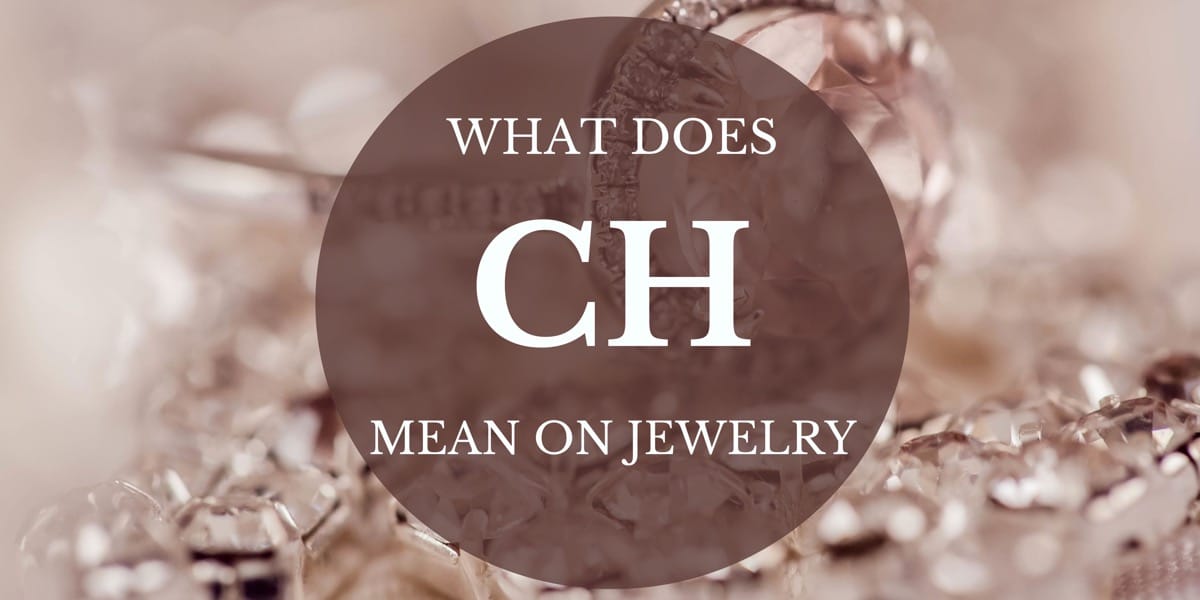 CH jewelry mark