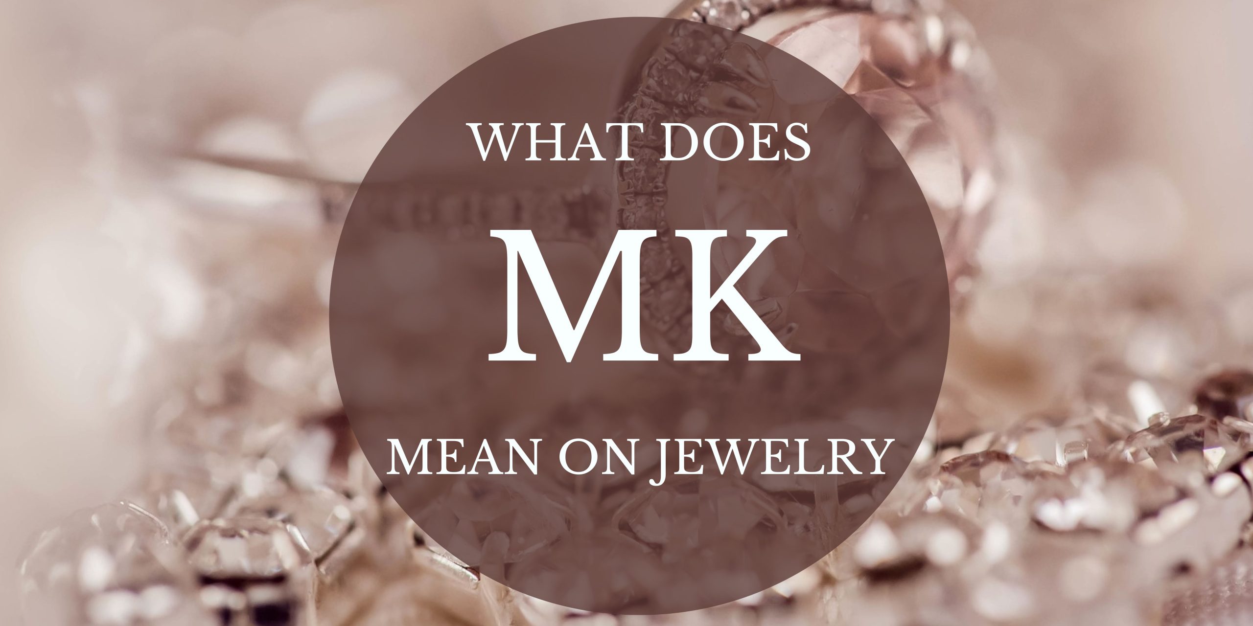 MK jewelry mark